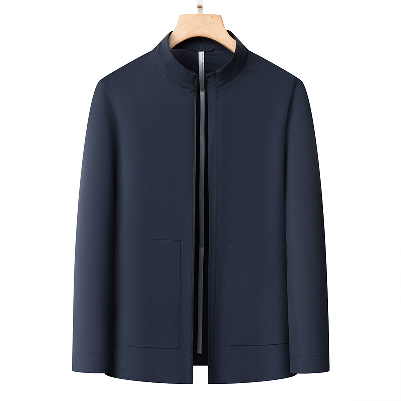 Men's Lightweight Stylish Stand-Collar Casual Jacket
